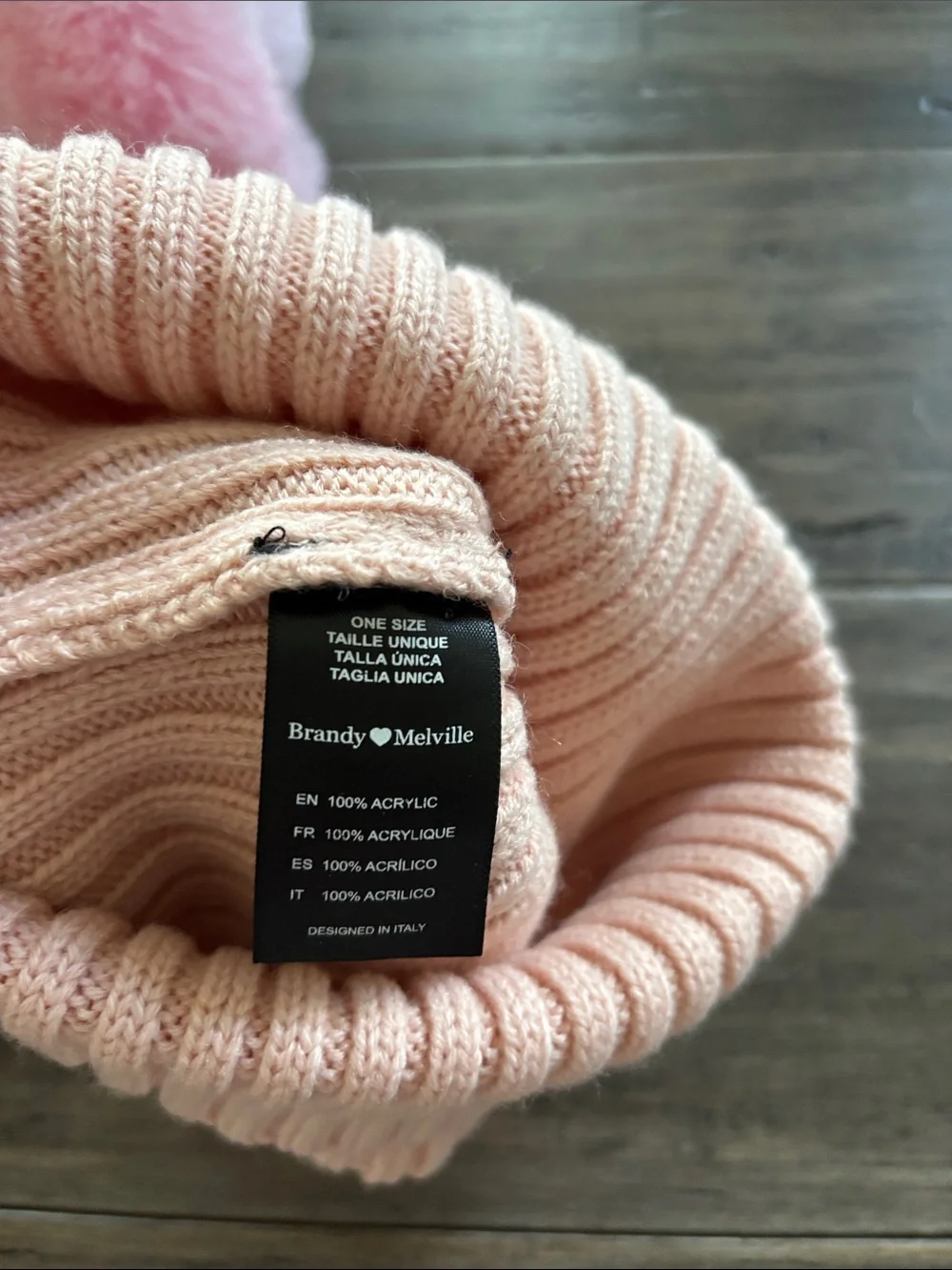 Brandy Melville Knit Beanie Set